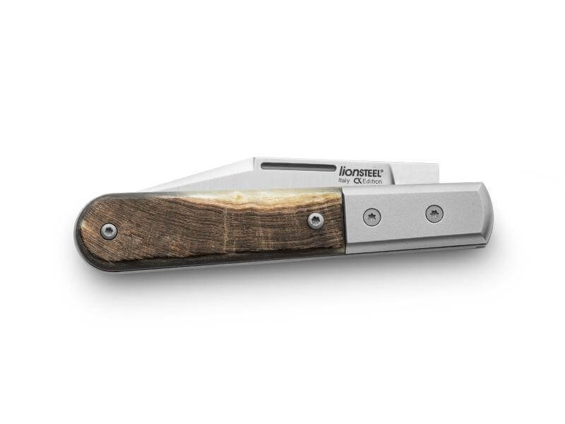 Couteau de poche LionSteel Shuffler Barlow bélier, vue 2