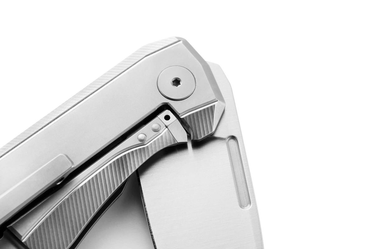 Couteau de poche LionSteel Nano Titanium micarta vert, vue 2