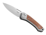 Pocket knife Lion Steel Twain green micarta