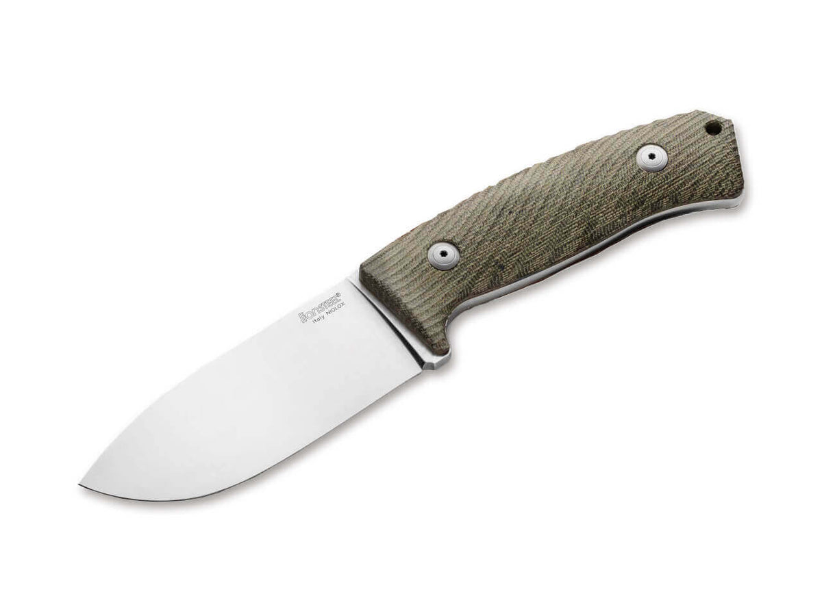 Couteau à lame fixe Lion Steel M3 micarta vert