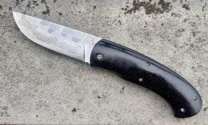 Handwerkermesser Bruno Mace Kortyô Ebenholz Damast