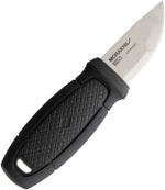 Kleines feststehendes Messer Morakniv Eldris schwarz, Set