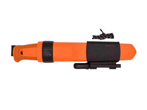 Mora Kansbol Burnt Orange outdoor knife + kit, view 2