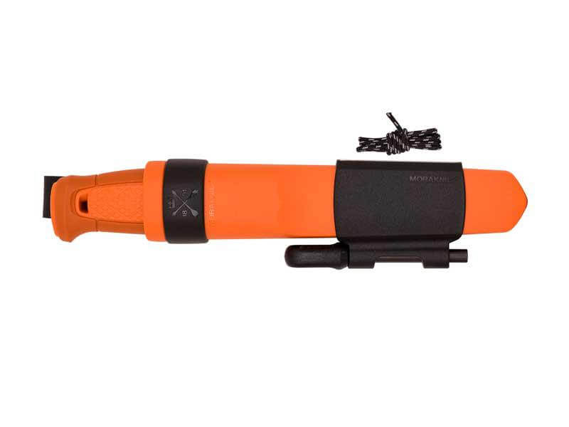 Couteau outdoor Mora Kansbol Burnt Orange + kit, vue 2