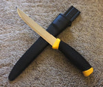 Fishing knife Mora Scaler yellow