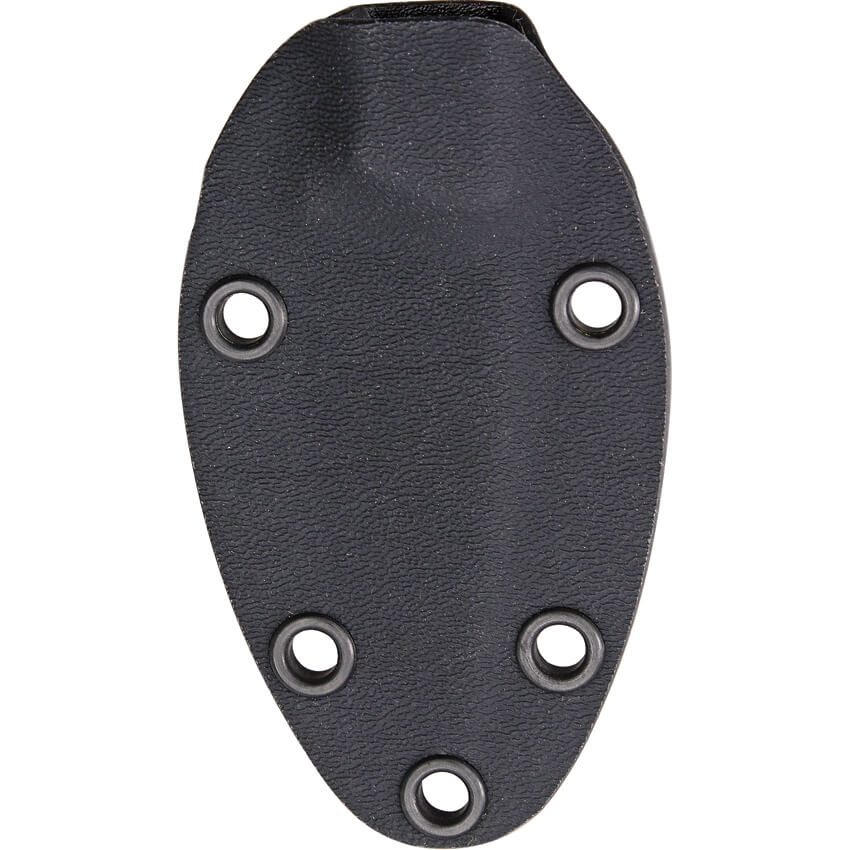 Brisa Necker 70 black Micarta scandi neck knife, view 2