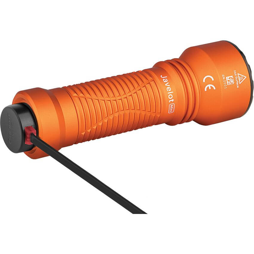 Lampe de poche LED Olight Javelot Mini orange, vue 2