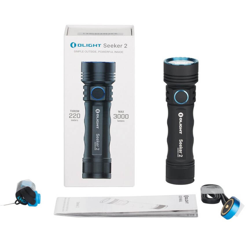 LED-Taschenlampe 3000 Lumen Olight Seeker 2, Ansicht 3