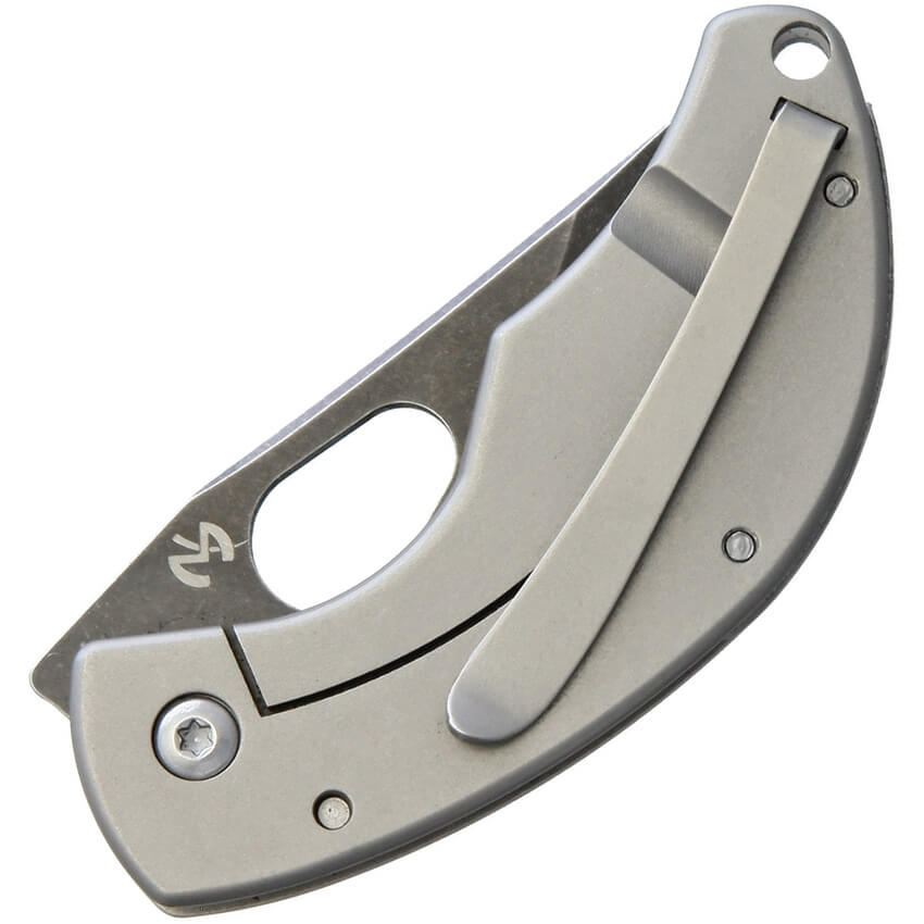 Fred Perrin Nano Framelock small folding knife, view 2