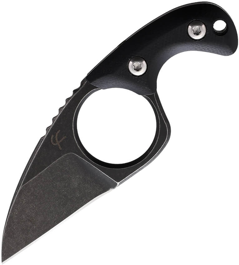 Couteau de cou Fred Perrin Shorty Black