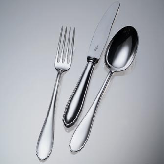 Fourchette de table argent Jezler La Reine 25.002
