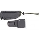 Couteau de survie ESEE 6 lame noire, vue 2