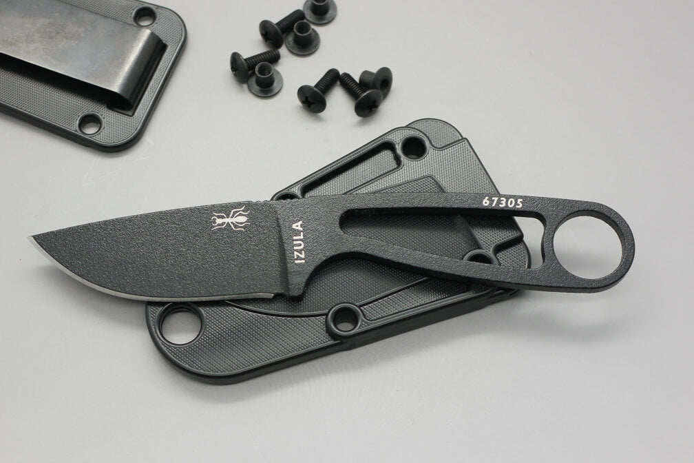 Couteau de cou lame fixe ESEE Izula noir