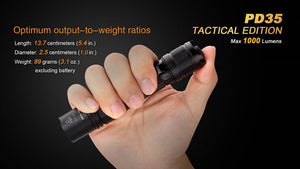 LED-Taschenlampe Fenix PD35 Tactical, Ansicht 6
