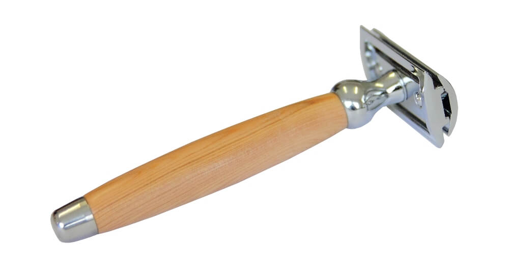 Cade wood safety razor