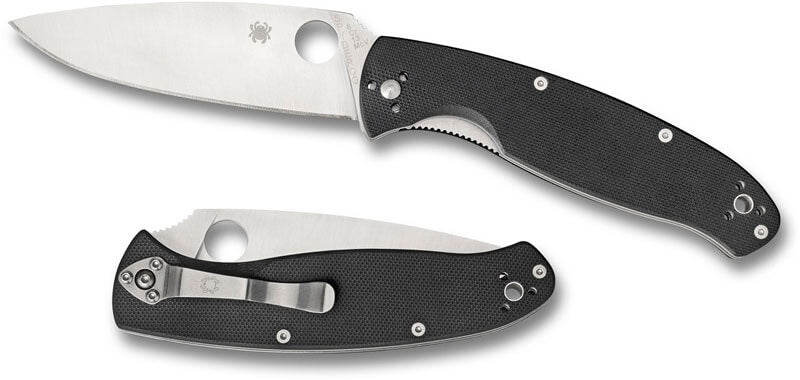 Couteau pliant Spyderco Resilience lame lisse