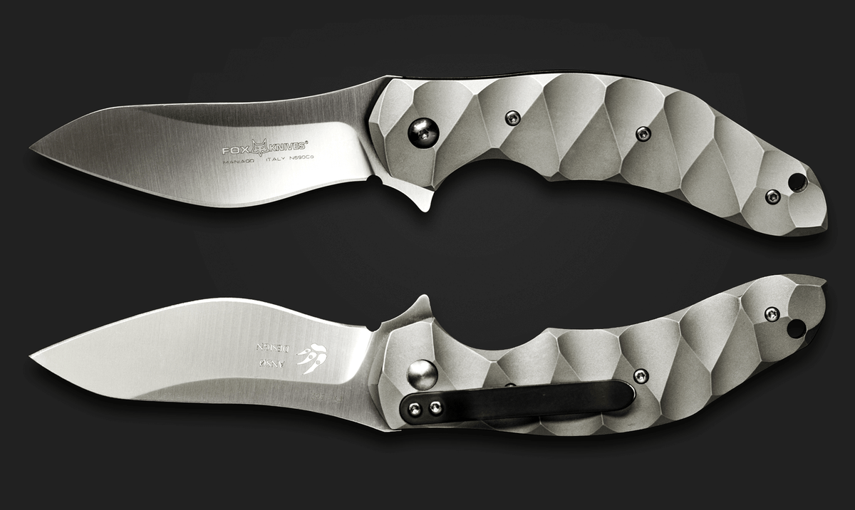 Couteau pliant Fox Anso Flipper titane