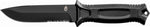Taktisches Messer Gerber StrongArm schwarz, gezahnt
