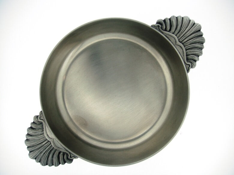 Grelet genevois étain mat, assiette tradition