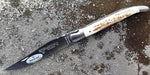 Laguiole en Aubrac 12 cm stag knife