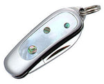 Moki pendant knife, mother-of-pearl and abalone