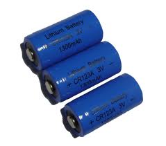 Piles 123A lithium