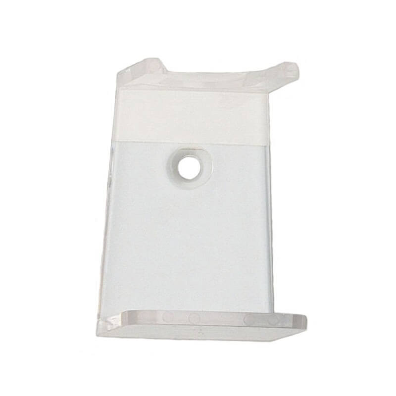 Clear Perspex shaving brush holder