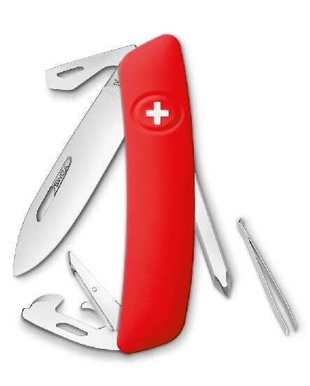 Swiss pocket knife Swiza D04 red