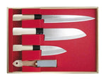 Set of 3 Japanese kitchen knives