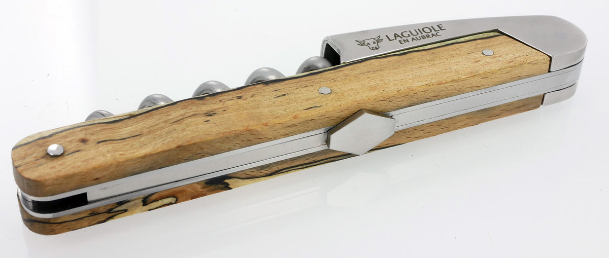 Couteau sommelier Laguiole en Aubrac Bras, vue 2