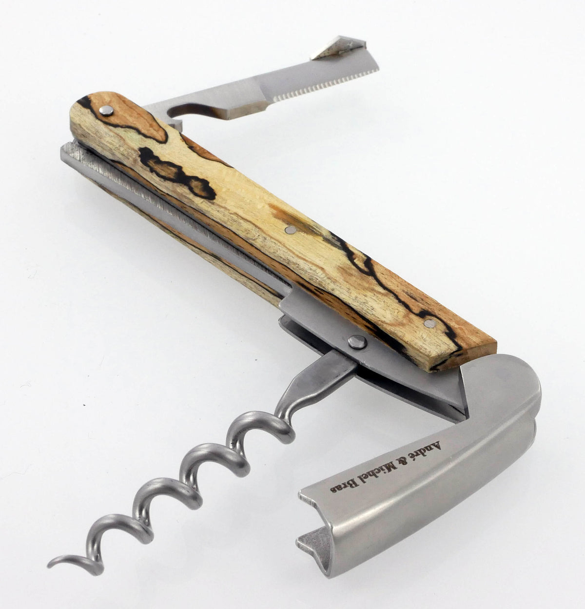 Couteau sommelier Laguiole en Aubrac Bras