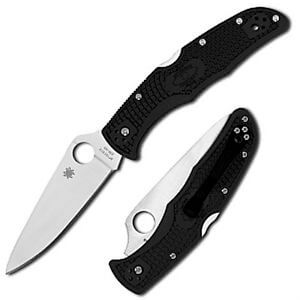 Folding knife Spyderco Endura Flat Ground Black
