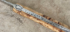 Fontenille Pataud Vendetta regional knife, birch, view 2
