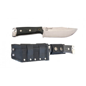 Wildsteer Kodiak bushcraft knife with nylon sheath, view 2