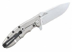 Zero Tolerance Hinderer Slicer CF folding knife, view 3