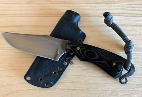 Monnet Pierre-Henri neck forgé micarta
