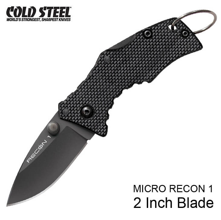 Cold Steel Micro Recon, spear point, plain.-0