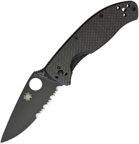 Couteau Spyderco Tenacious Carbon Fiber G10 - Couteaux Fontaine