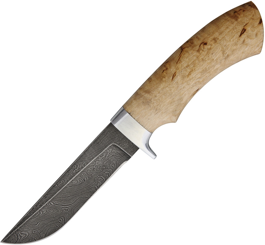 Bulat Volya couteau de chasse en damas - Couteaux Fontaine