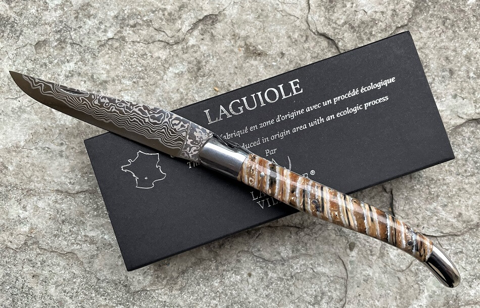 Laguiole Village molaire mammouth 12cm — Couteaux Fontaine