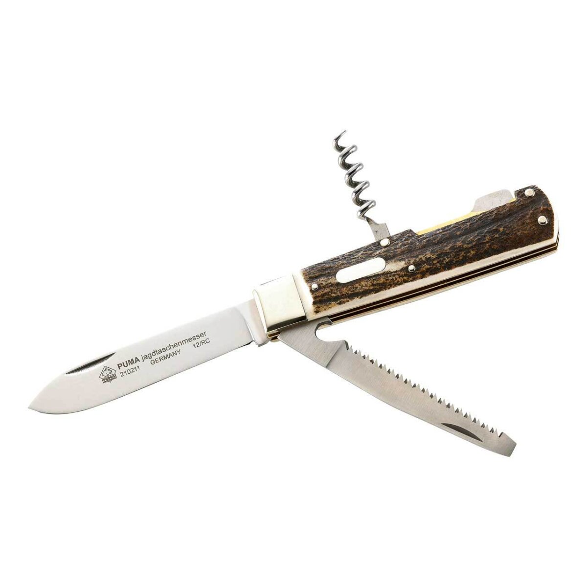 Puma Jagdmesser cerf 3 pièces