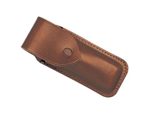 Etui cuir marron 12/13cm