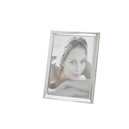Cadre photo argent massif 13x18 Perles