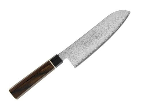 Suncraft couteau santoku damas senzo