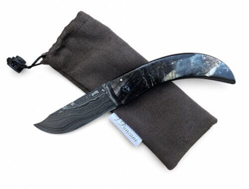 Coutellerie Panzani Curnicciolu bélier damas